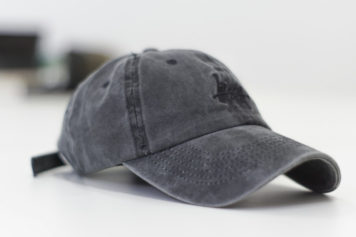 WASHED BALL CAP (CHARCOAL)