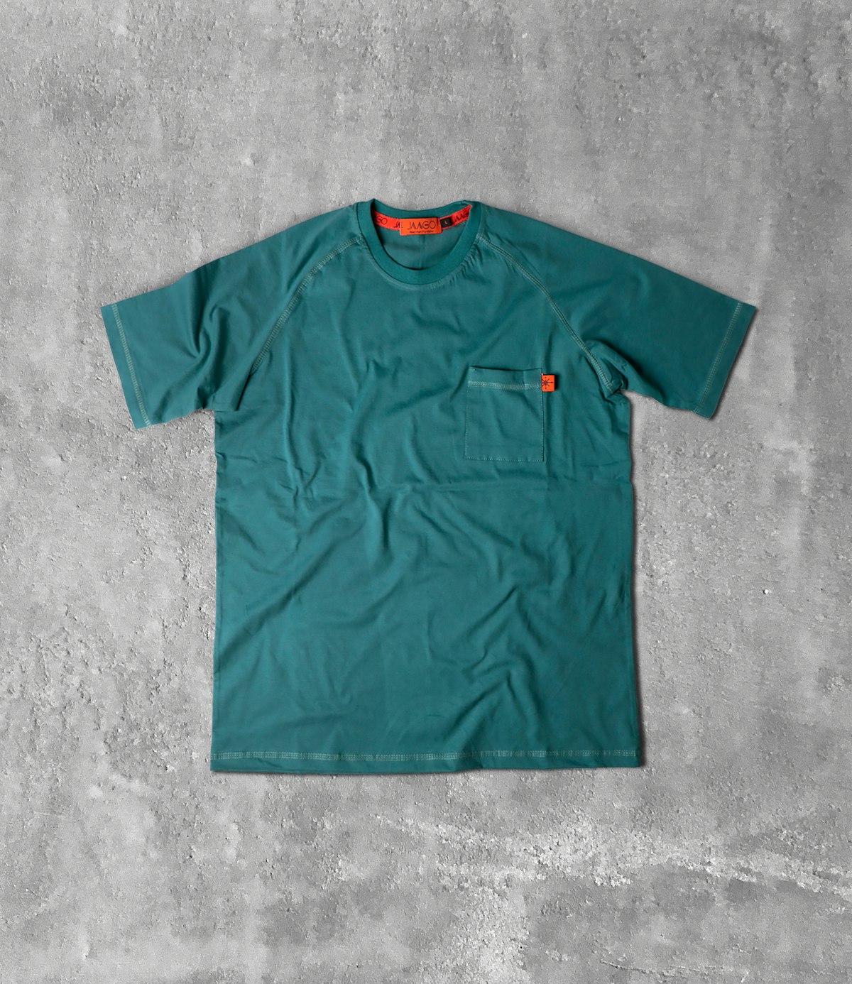 POCKET TEE (TEAL)
